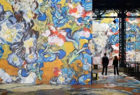 fleurs van gogh atelier