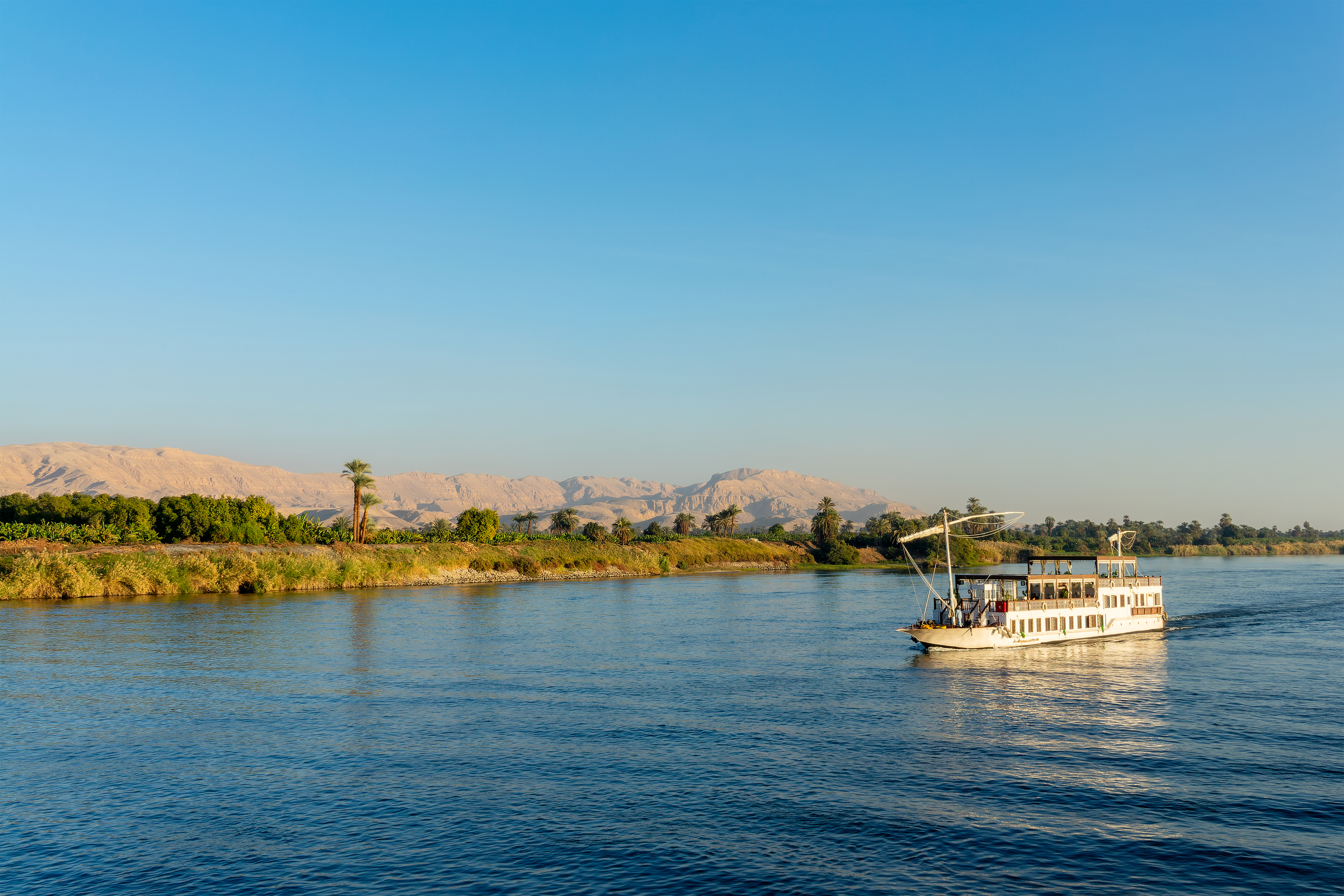 Bateau sur le Nil