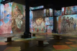 arlequins picasso projection immersive