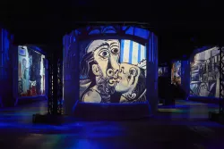 oeuvre bleue picasso exposition immersive