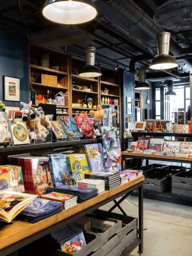 boutique atelier produits dérivés