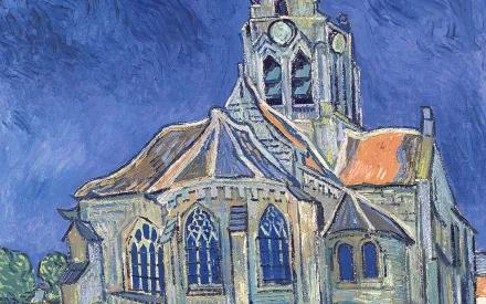 S1:E9 • L'Église d'Auvers-sur-Oise - Van Gogh - 1890