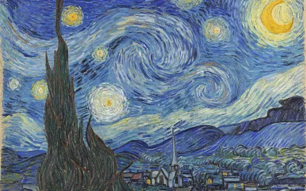 S1:E8 - La Nuit étoilée - Van Gogh - 1890