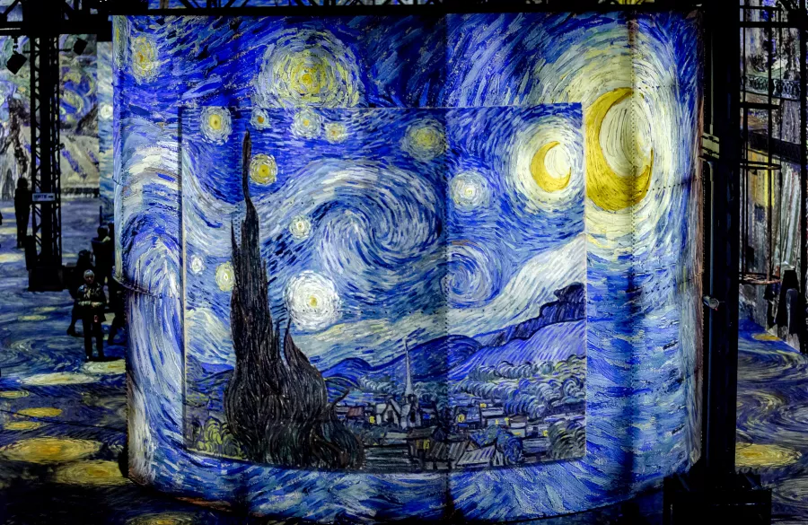 vue expo Van Gogh